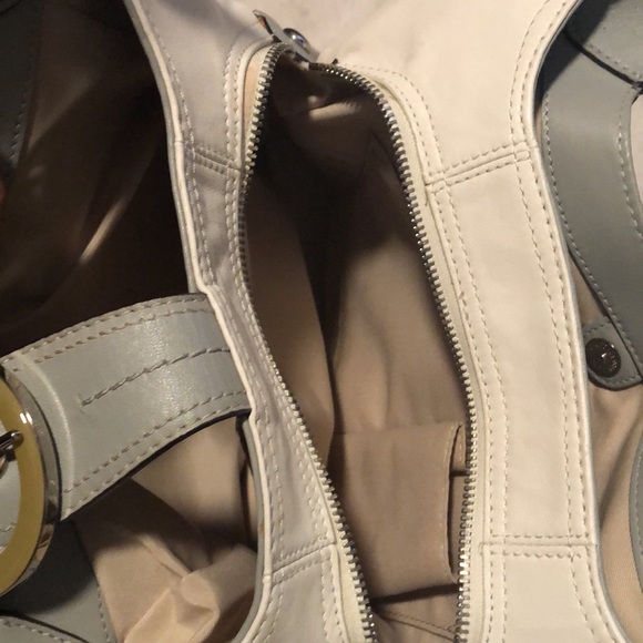 Hello Kitty Leather bag purse shoulder bag by Coach White - Picture 5 of 6